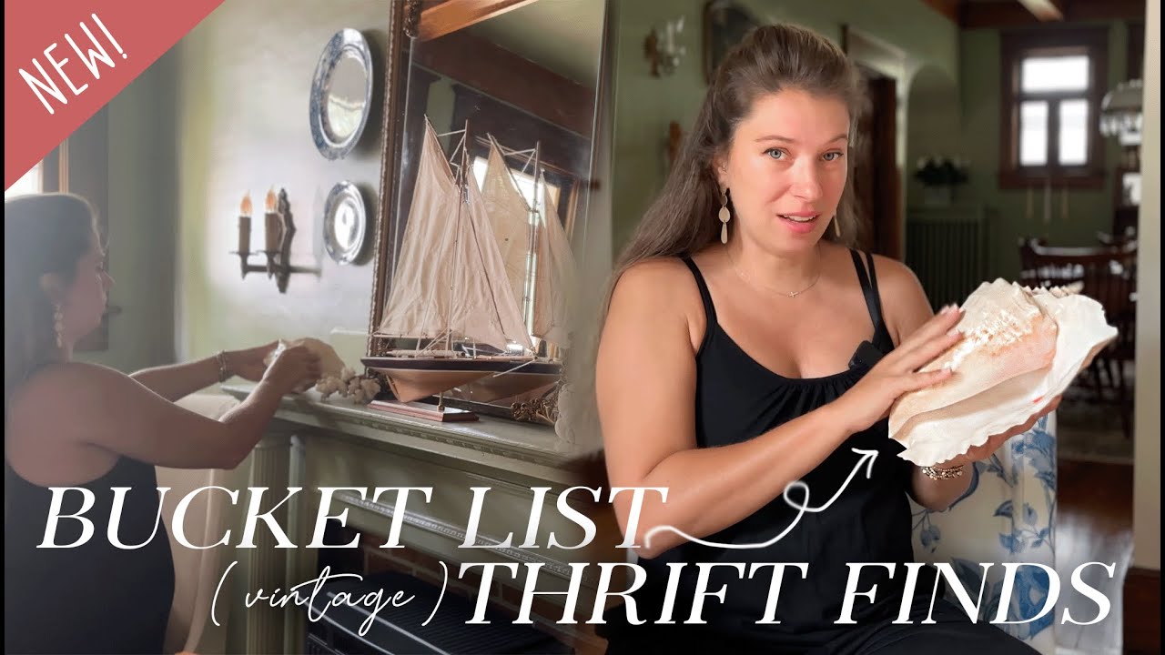 RARE THRIFT STORE FINDS! Vintage Home Decor Thrift Haul & Decorating with Them in our Historic Home! RARE THRIFT STORE FINDS! Vintage Home Decor Thrift Haul & Decorating with Them in our Historic Home!