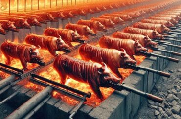 Italy  Street Food - How Porchetta is Made