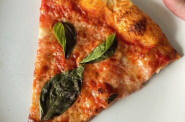 NY slice from my home oven.