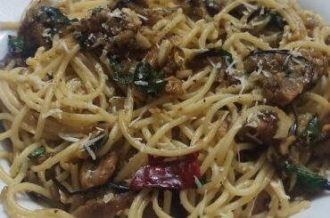 A humble attempt on Auburgine/Brinjal Pasta