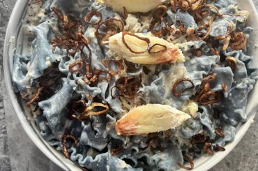 Mafaldine with Dungeness Crab