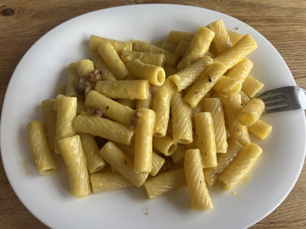 Rigatoni Carbonara