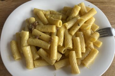 Rigatoni Carbonara