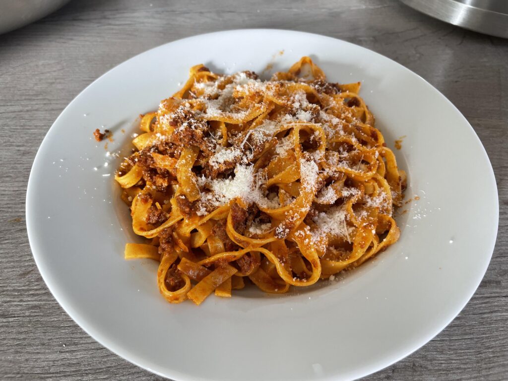 Made ragu alla bolognese