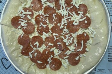 My First stuffed-crust Pizza, How did I do?