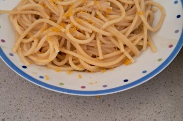 Spaghettoni con bottarga