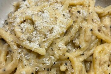 cacio e pepe made by me
