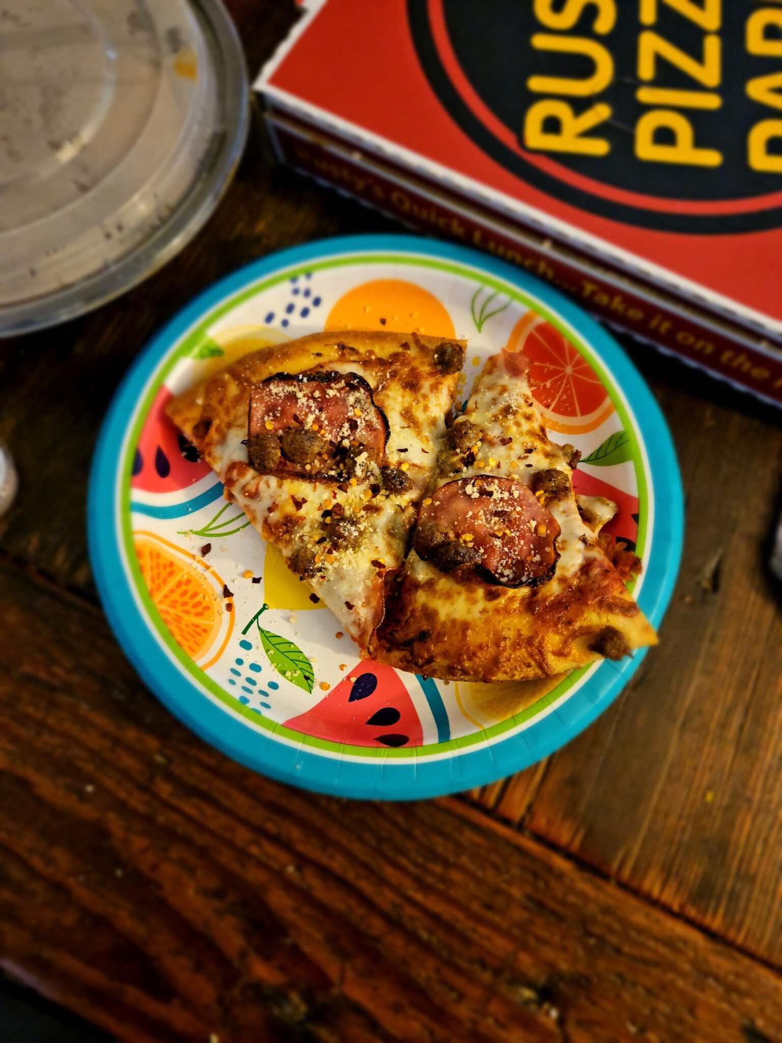 Canadian bacon & sausage 💖 - Italian Food