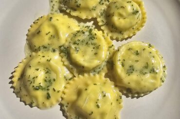 Crab ravioli :)