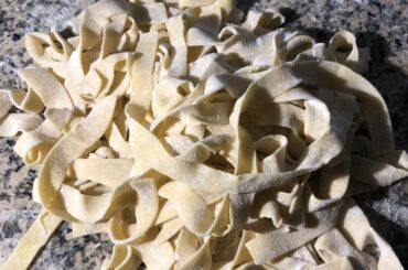 First Attempt Tagliatelle.
