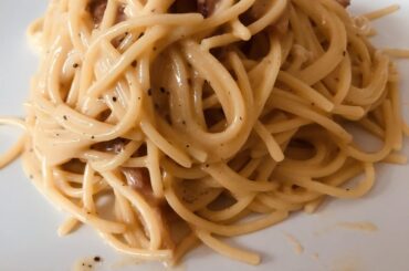 Carbonara with Guanciale and Pecorino