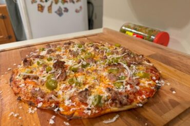 Made a couple tavern style pies using the Kenji method w/ John Carruthers sauce recipe.