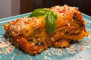 Homemade Lasagna Bolognese