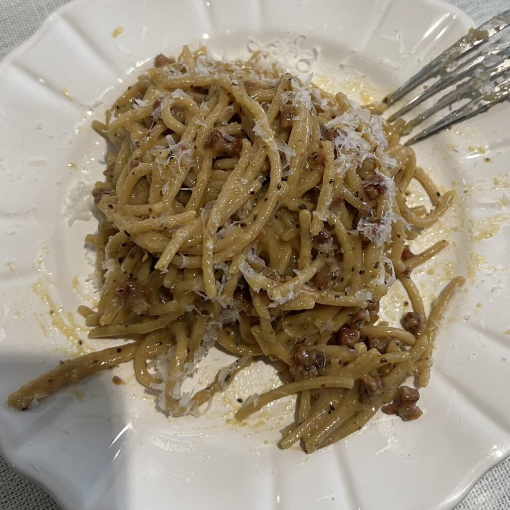 1st attempt at a Carbonara