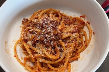 Tried my hand at amatriciana