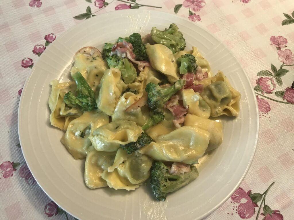 My nonna always told me to eat the broccoli