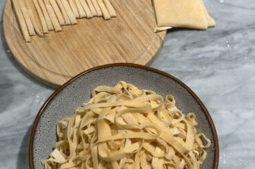 First time pasta making