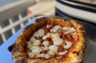 Margherita w/ Calabrian cherry peppers