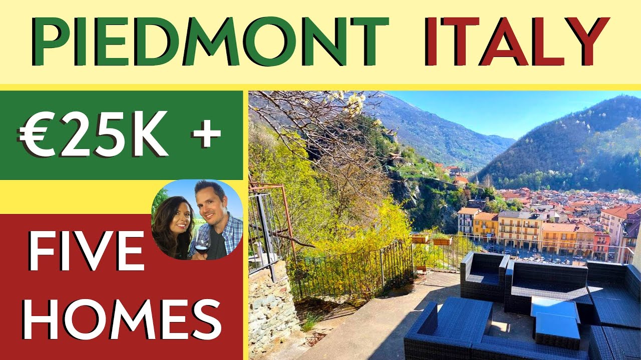 5 HOMES for SALE Piedmont ITALY | ITALIAN HOUSES for Sale 5 HOMES for SALE Piedmont ITALY | ITALIAN HOUSES for Sale