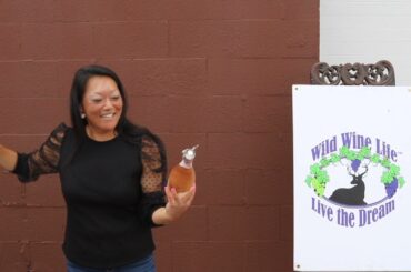 Sabering at Hamilton's Steakhouse, Wild Wine Life