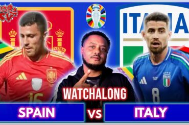 Spain 1-0 Italy | UEFA EURO 2024 Group B | Watchalong W/Troopz