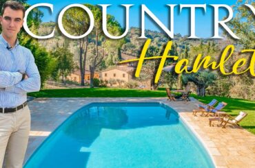 Restored HAMLET For Sale immersed in CHIANTI, Tuscany