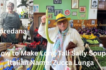 How to make Long Tall Sally Squash Soup Italian Name: Zucca Lunga