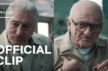 The Irishman | Joe Pesci & Robert De Niro Break Bread Scene | Netflix