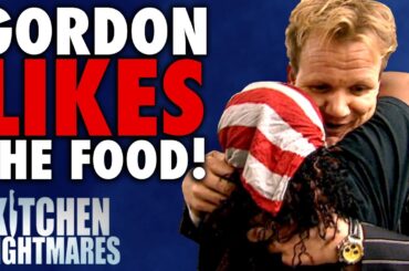 6 Times Gordon Ramsay Actually LIKED THE FOOD! | Kitchen Nightmares COMPILATION