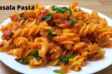 Desi  masala pasta recipe | Indian style masala pasta |how to make masala pasta recipe