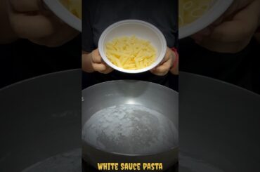 White sauce pasta #shorts #food #youtubeshorts