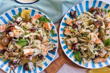Grilled Seafood Salad - A Must-Make Italian Recipe!