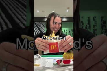 trying mcdonalds in japan