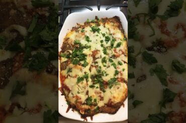 Eggplant Parm Made Simple: Italian Food Classic #shorts #easy Italian #chianti Classico