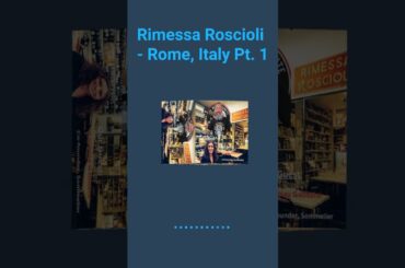 Rimessa Roscioli - Rome, Italy Pt. 1 | The Best 5 Minute Wine Podcast