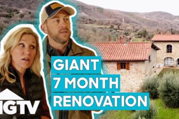 Dave And Jenny Face HUGE Problems Renovating Abroad | Fixer to Fabulous: Italiano