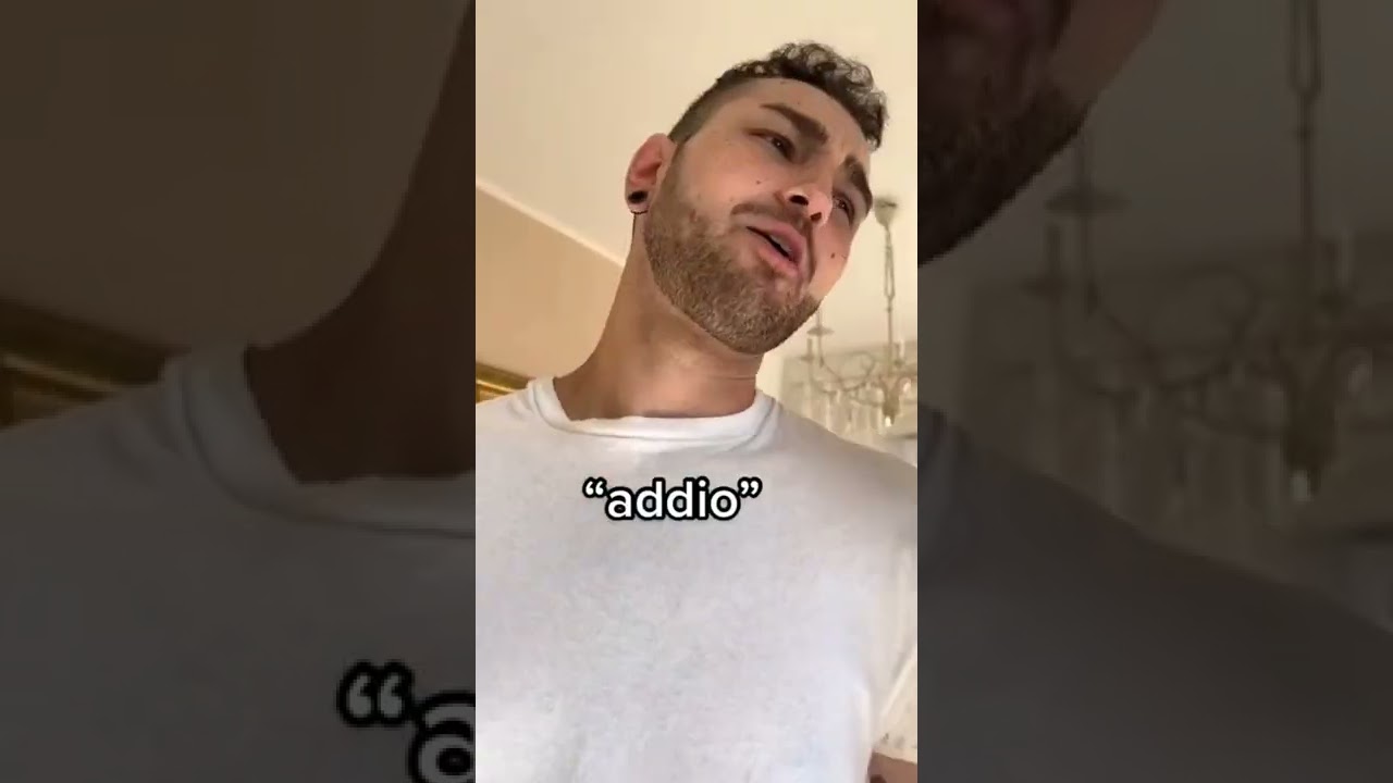 How to say GOODBYE in Italian #shorts How to say GOODBYE in Italian #shorts