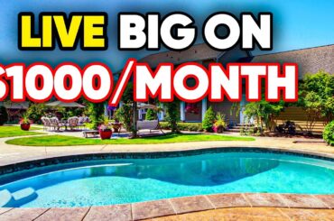 CHEAPEST Countries To Live Lavishly On $1000/Month