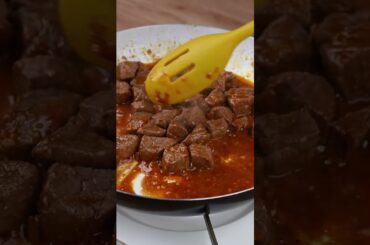 Easy Beef & Veggie Pasta  #recipe #food