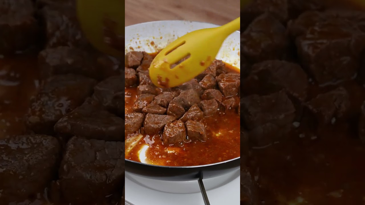 Easy Beef & Veggie Pasta #recipe #food Easy Beef & Veggie Pasta #recipe #food