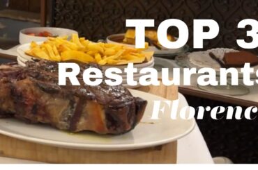 Top 3 Restaurants You Must Try in Florence, Italy (4K)