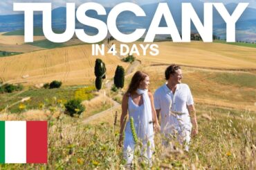 The perfect TUSCANY road trip (All the costs and where to stay)