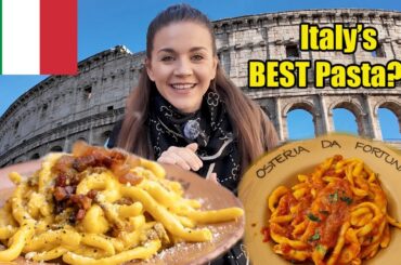 103 year old ITALIAN Restaurant in ITALY!! | MUST EAT When You're In ROME!