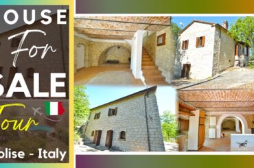 Ancient renovated country stone farmhouse move in ready in with fenced garden for sale in Italy