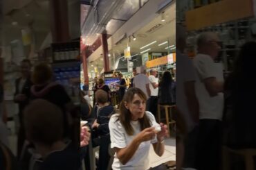 Florence Central Market dining hall #centralmarket #Florence #italy #mercatocentale #florenceitaly