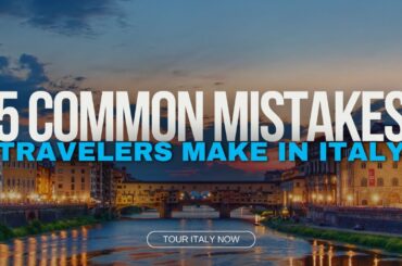5 Common Mistakes Travelers Make in Italy #travel #italy #europe #italia #traveller