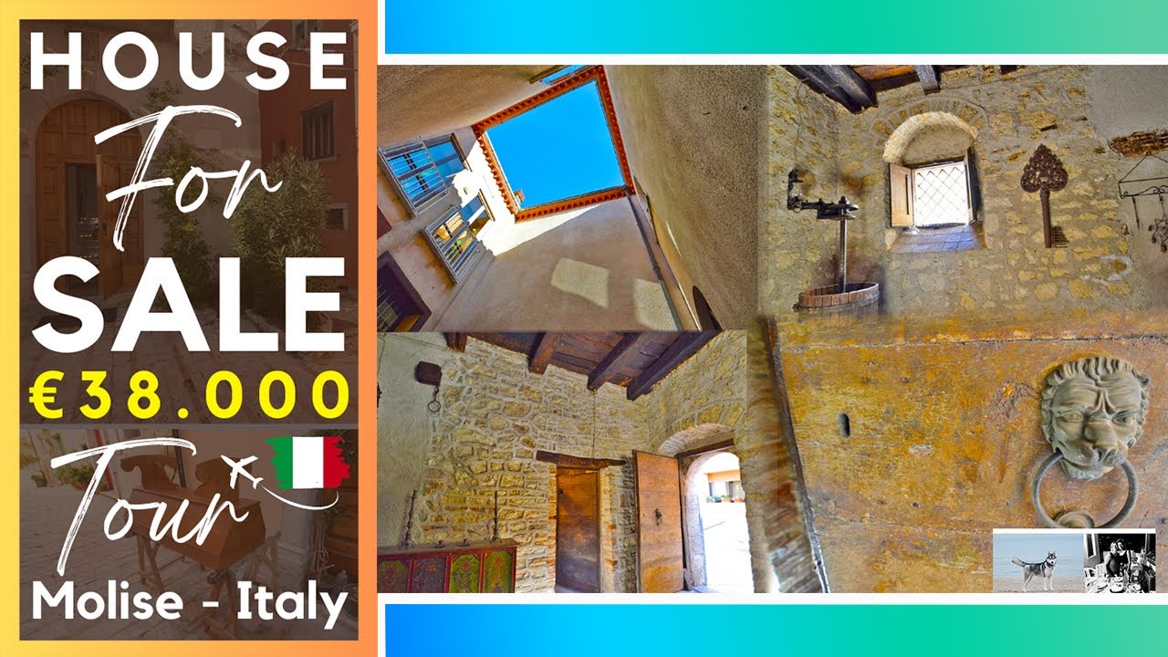Italian Apartment with Character in a Historical Building in for sale in Molise, Italy Italian Apartment with Character in a Historical Building in for sale in Molise, Italy
