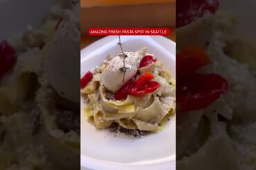 4 Places in Pike Place Market for Pasta Lovers #shorts