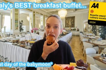 Visiting the best rated breakfast buffet in Italy