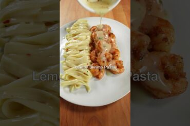 Lemon Shrimp Pasta #food
